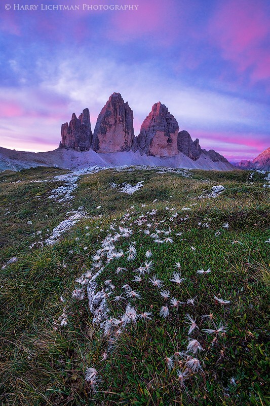 Tre Cime Pre-Dawn - Italian Dolomites