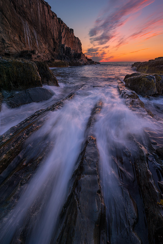 Light Eruption - Maine Coast & Mountains