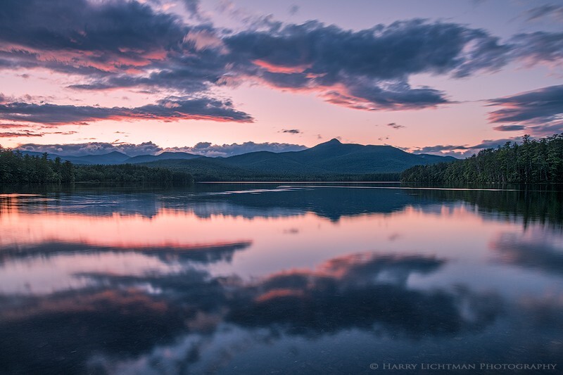 Last Light - New Hampshire Mountains - Streams - Lakes - & Rivers