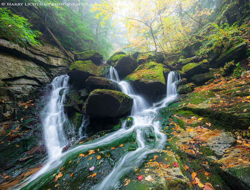 Autumn Cascades - New Hampshire Mountains - Streams - Lakes - & Rivers