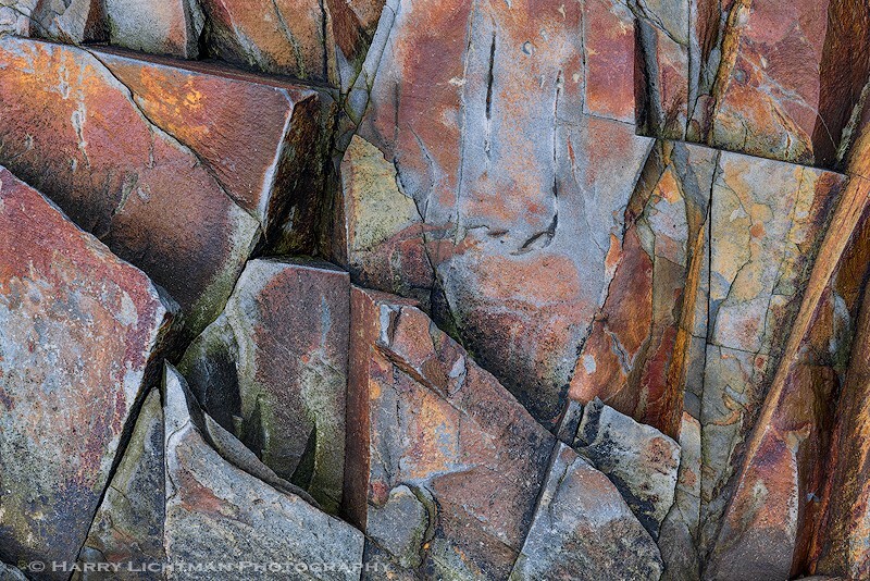 Technicolor Rockography II - New Hampshire Seacoast