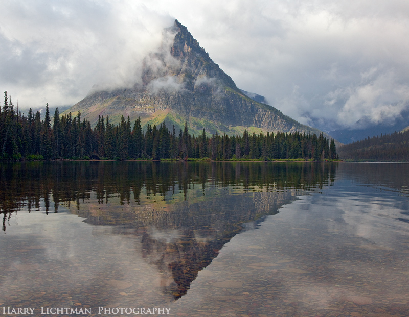 Sinopah Emerges - Glacier National Park