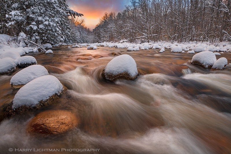 Snow Pillows - New Hampshire Mountains - Streams - Lakes - & Rivers