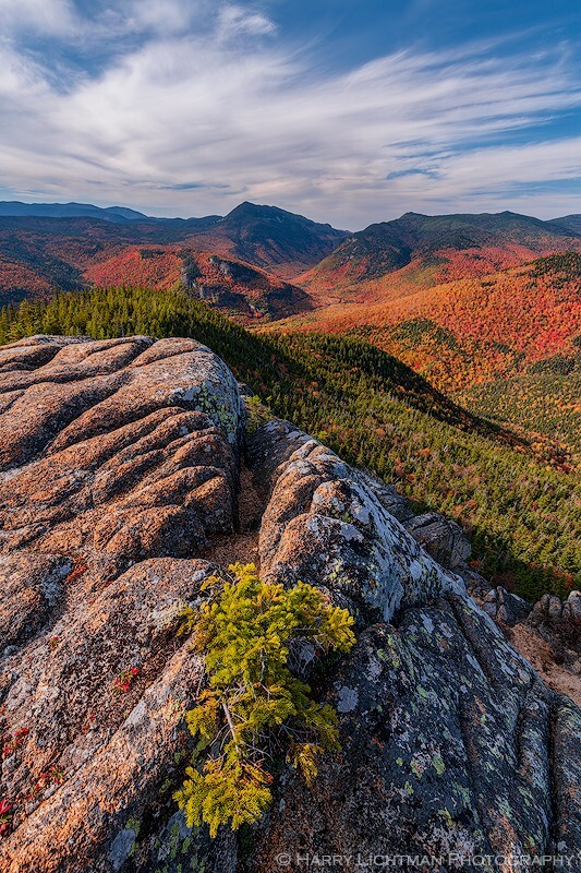 Autumn Ledges - New Hampshire Mountains - Streams - Lakes - & Rivers