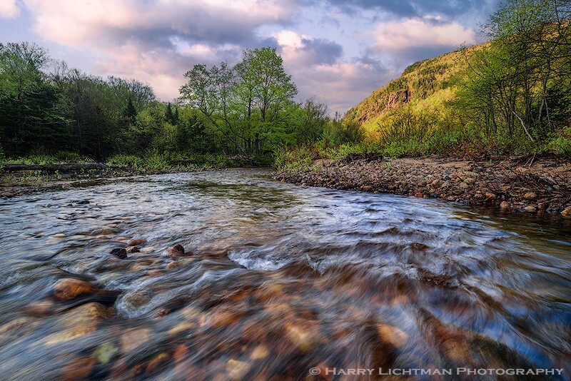 Spring on the Saco - New Hampshire Mountains - Streams - Lakes - & Rivers