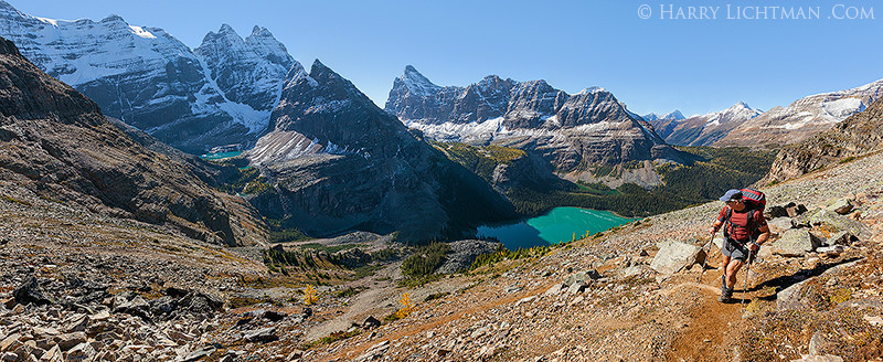 Wiwaxy Gap Panorama - From the Trail