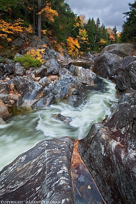 Bemis Gorge - New Hampshire Mountains - Streams - Lakes - & Rivers