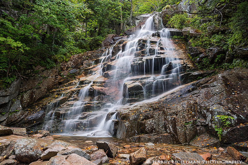 Cloudland Falls - New Hampshire Mountains - Streams - Lakes - & Rivers