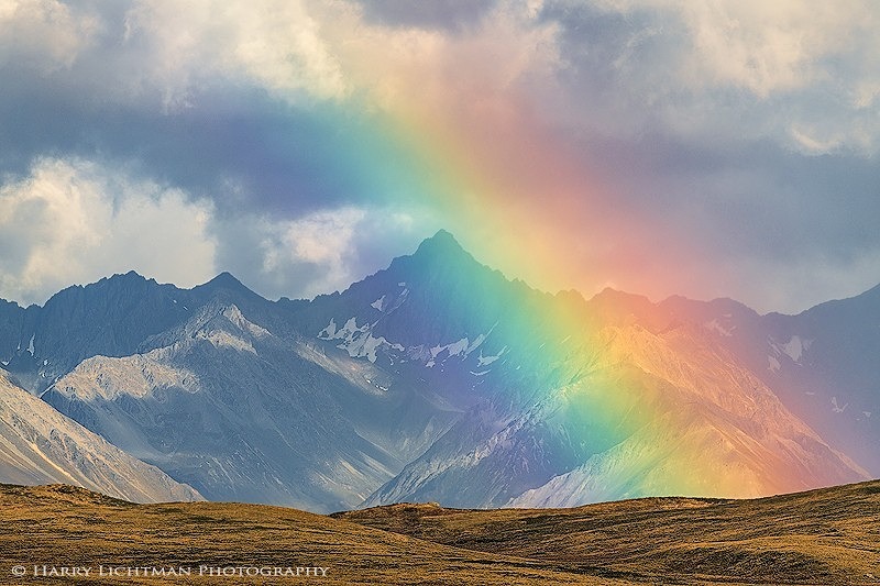 Tekapo Rainbow - New Zealand South Island