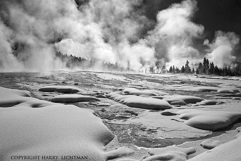 Earthly Fire - Black & White
