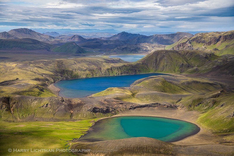 Lake Land - Aerial Iceland