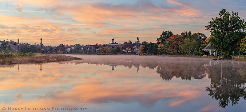 Exeter Autumn Panorama - New Hampshire Seacoast