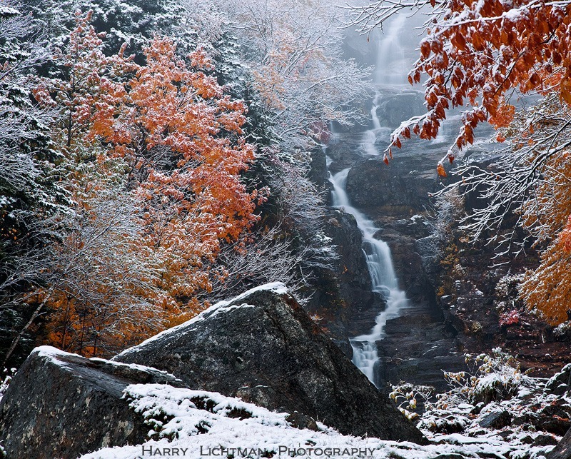 Silver & Snow I - New Hampshire Mountains - Streams - Lakes - & Rivers