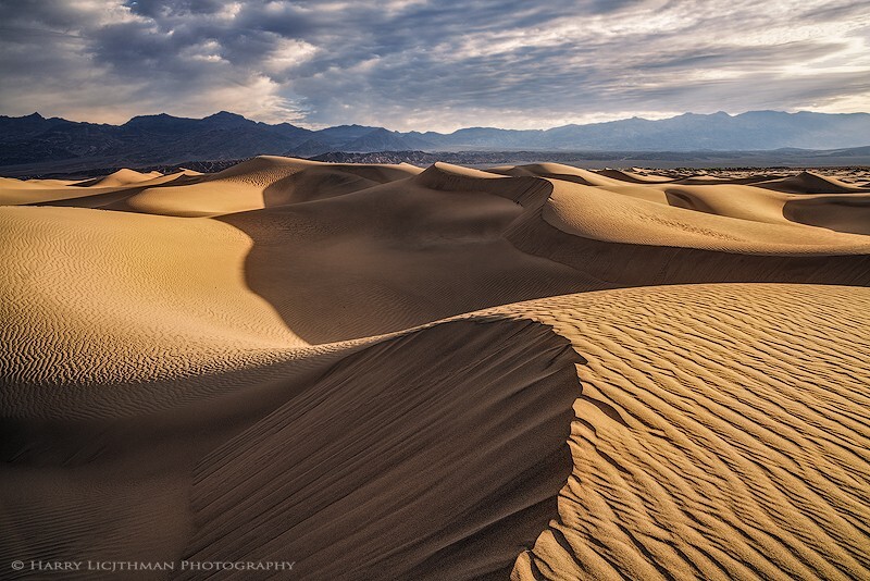 Rippled Sand and Light - Death Valley National Park
