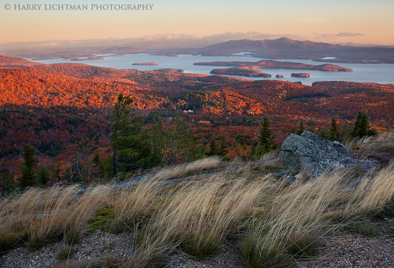 Sea of Orange - New Hampshire Mountains - Streams - Lakes - & Rivers