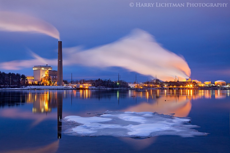 Industrial Glow - New Hampshire Seacoast