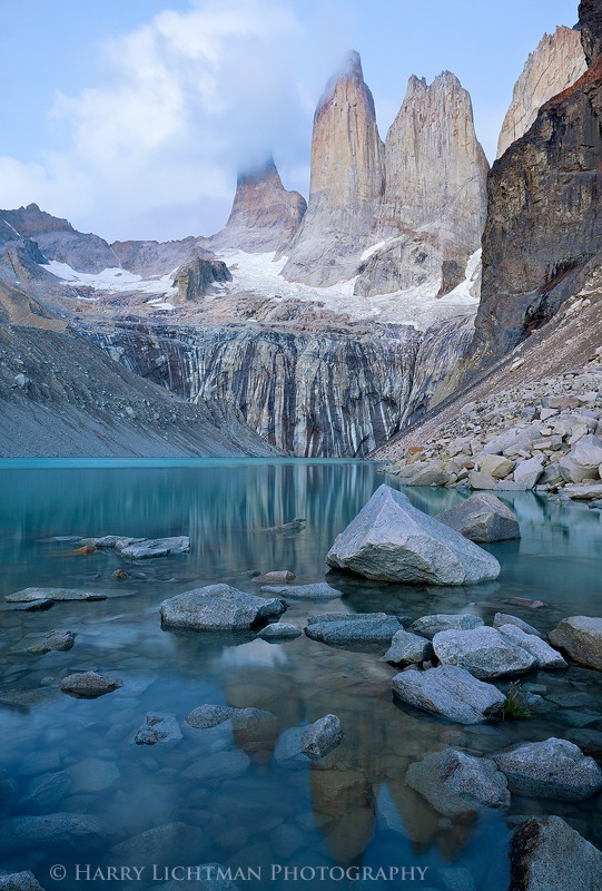 Blue Dawn - Torres del Paine National Park