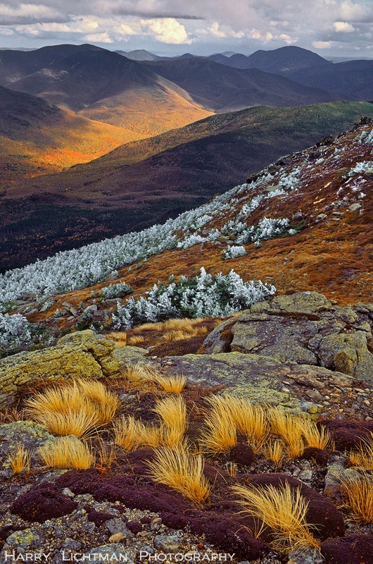 Autumn Along the Ridge - New Hampshire Mountains - Streams - Lakes - & Rivers