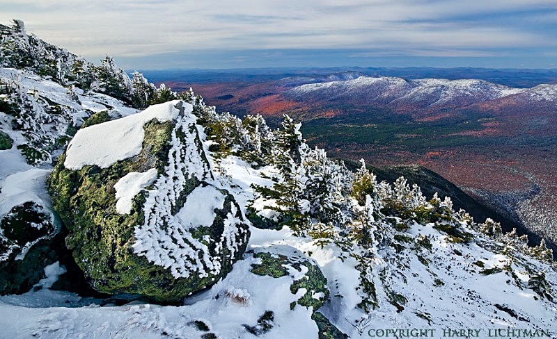 Splash of Winter - New Hampshire Mountains - Streams - Lakes - & Rivers