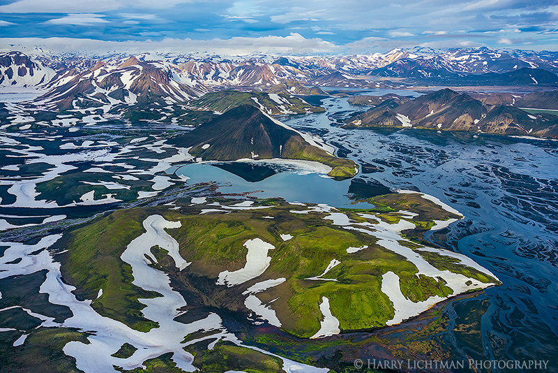 Landmannalaugar - Aerial Iceland