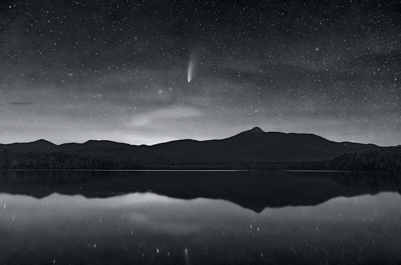 Something in the Night - New Hampshire Mountains - Streams - Lakes - & Rivers