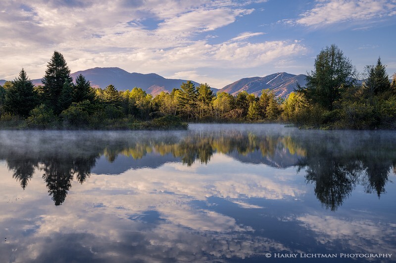 Range of Light - New Hampshire Mountains - Streams - Lakes - & Rivers