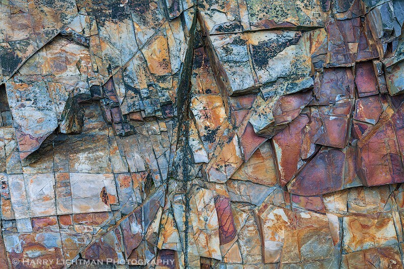 Technicolor Rockography V - New Hampshire Seacoast