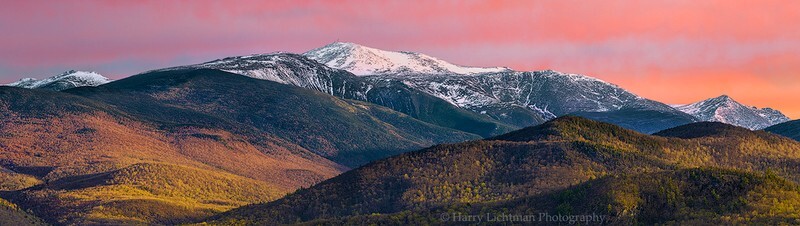 Presidential Wide - New Hampshire Mountains - Streams - Lakes - & Rivers