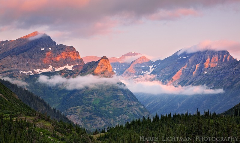 The Rising - Stoney Indian Lake - Glacier National Park