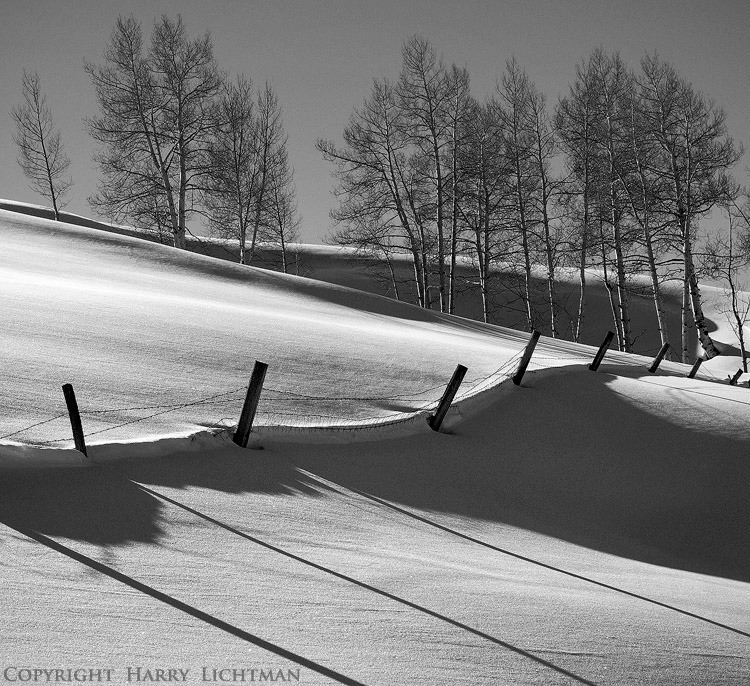 Ridge Lines - Telluride, CO - Black & White