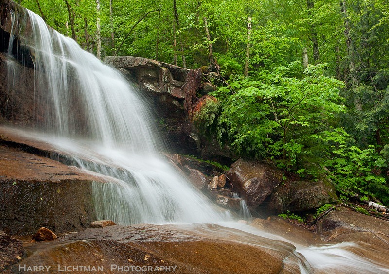 Chapney Falls - New Hampshire Mountains - Streams - Lakes - & Rivers