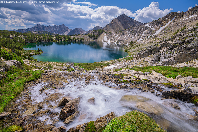 White Cloud Spillway - Sawtooth Wilderness Idaho