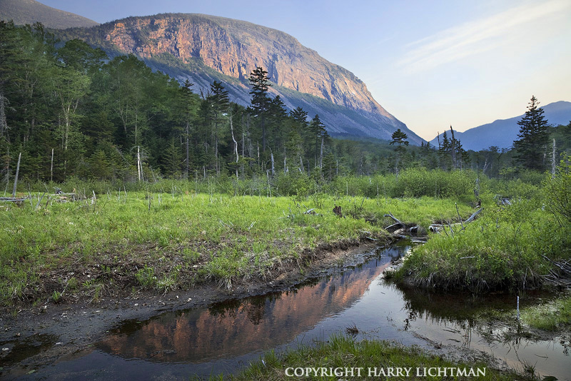 Cannon Cliffs - New Hampshire Mountains - Streams - Lakes - & Rivers