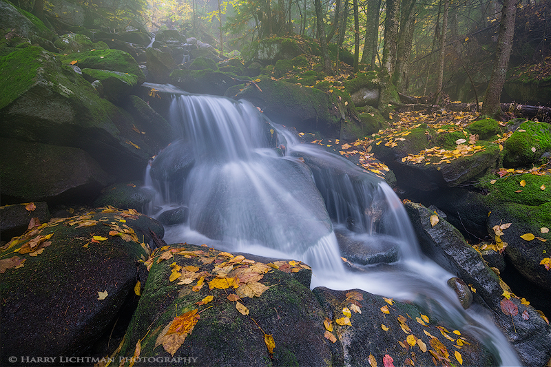 Brookside Autumn - New Hampshire Mountains - Streams - Lakes - & Rivers