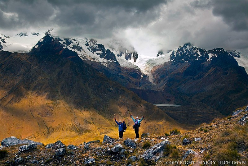Celebration - Mesapata Pass - Cordillera Blanca Trek