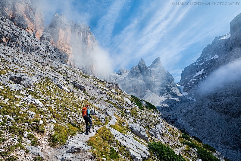 Tuckett Valley Brenta Dolomites - Italian Dolomites