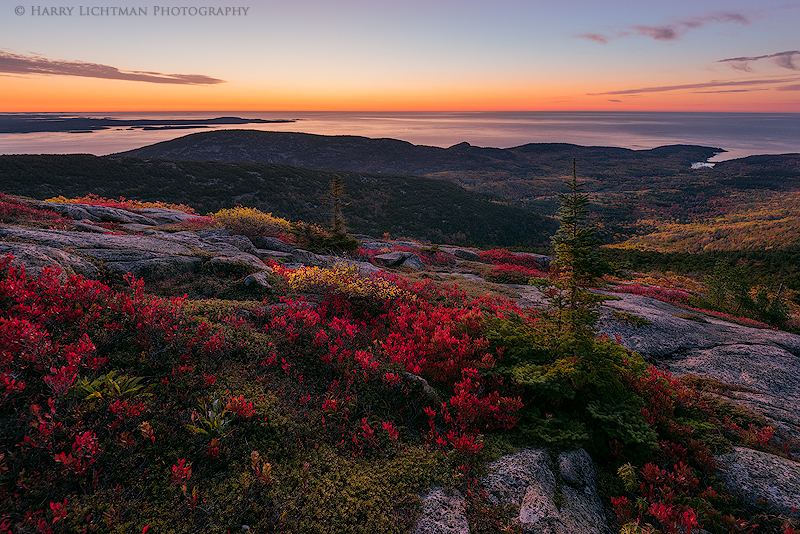 1st Light - Cadillac Mountain - Maine Coast & Mountains