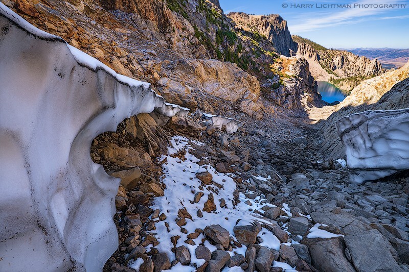 Goat Lake Ramparts - Sawtooth Wilderness Idaho