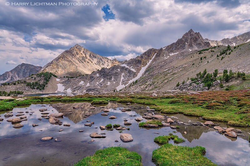 Last Light White Cloud Wilderness - Sawtooth Wilderness Idaho