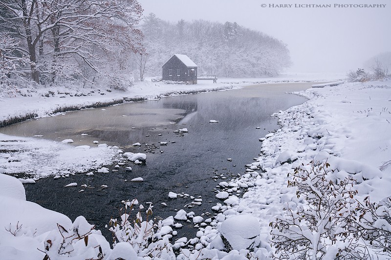 Winter Rye Boathouse