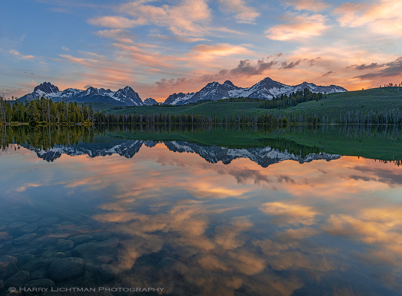Afterglow - Sawtooth Wilderness Idaho