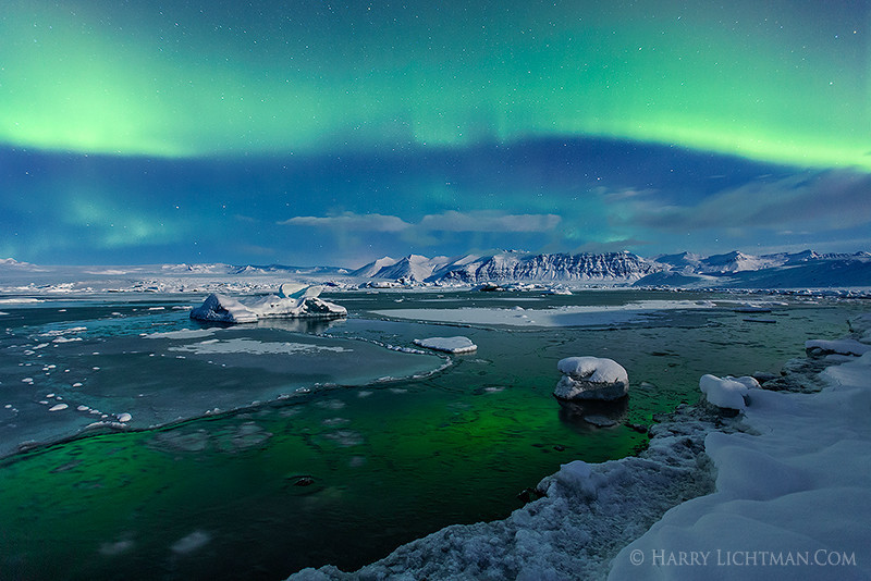 Aurora Rainbow - Iceland Winter