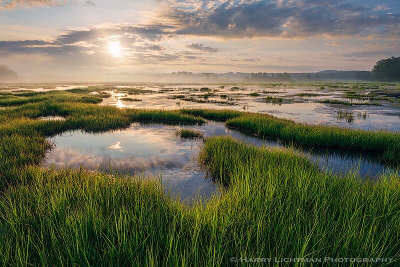 Sunblast Swamscott Marsh - New Hampshire Seacoast