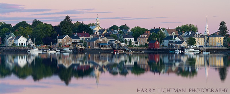 Pre-Dawn Portsmouth South End - New Hampshire Seacoast