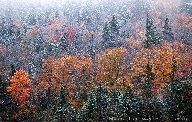 White Mountain Tempest I - New Hampshire Mountains - Streams - Lakes - & Rivers