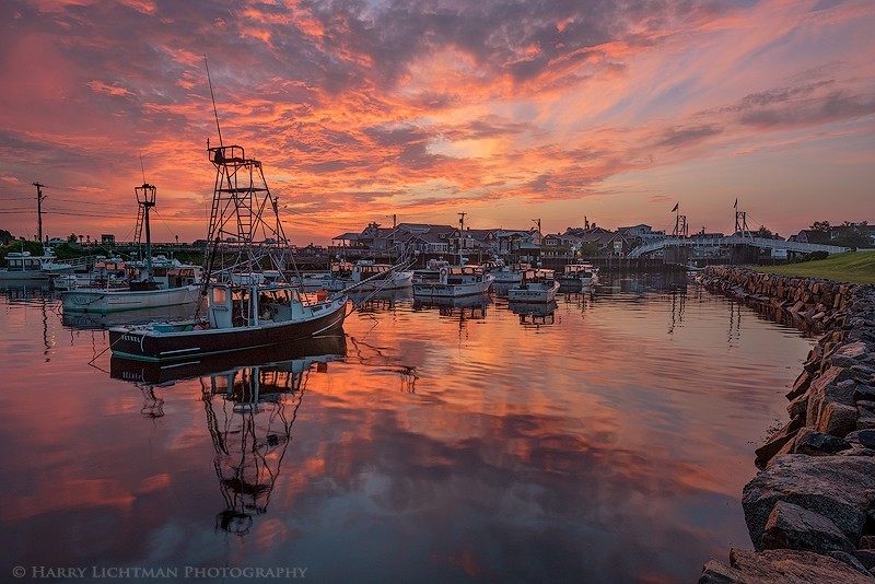 Unforgettable Fire - Perkins Cove - Maine Coast & Mountains