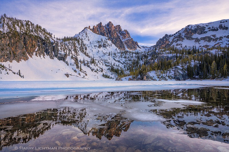 Bench Lake Thaw - Sawtooth Wilderness Idaho