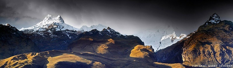 Storm Light above the Cordillera - Cordillera Blanca Trek