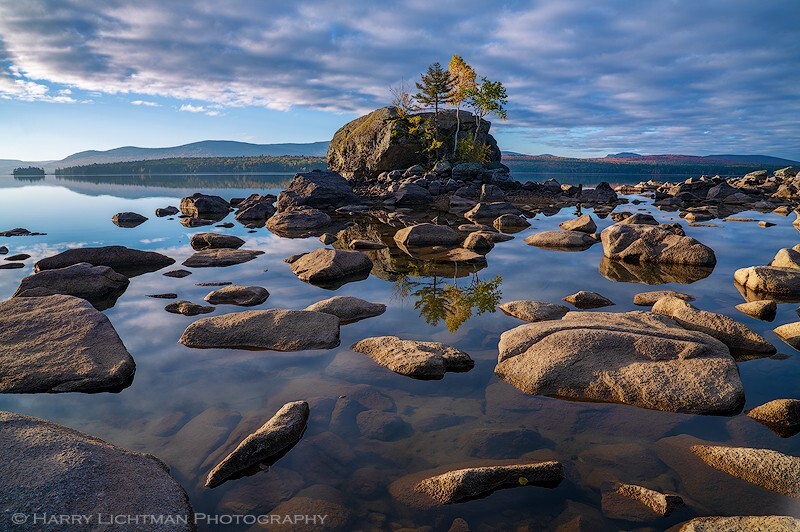 Morning Calm - Maine Coast & Mountains