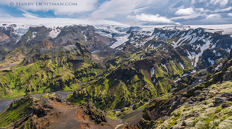 Godalands Panorama - Terrestrial Iceland